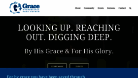 What Gracefreechurch.com website looked like in 2017 (6 years ago)