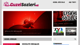 What Guzelsozleri.com website looked like in 2017 (8 years ago)