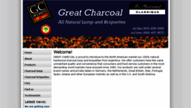 What Greatcharcoal.com website looked like in 2017 (6 years ago)