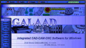What Galaad.net website looked like in 2017 (6 years ago)