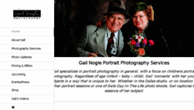 What Gailnoglephoto.com website looked like in 2017 (6 years ago)