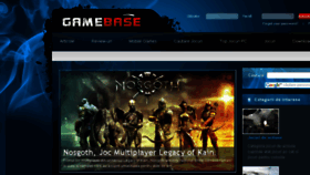 What Gamebase.ro website looked like in 2017 (6 years ago)