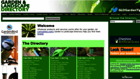 What Gardenandlandscapedirectory.co.uk website looked like in 2017 (6 years ago)