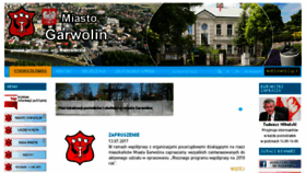 What Garwolin.pl website looked like in 2017 (6 years ago)