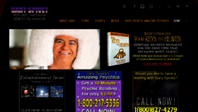What Garyspivey.com website looked like in 2017 (6 years ago)