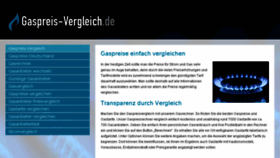 What Gaspreis-vergleich.de website looked like in 2017 (6 years ago)