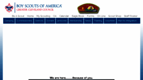 What Gccbsa.org website looked like in 2017 (6 years ago)