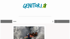 What Genitori.it website looked like in 2017 (6 years ago)