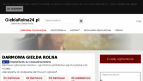 What Gieldarolna24.pl website looked like in 2017 (6 years ago)