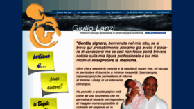What Giuliomd.com website looked like in 2017 (6 years ago)