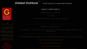 What Globaloutlook.ca website looked like in 2017 (6 years ago)