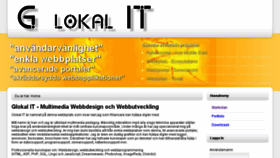 What Glokalit.com website looked like in 2017 (6 years ago)