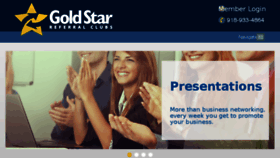 What Goldstarreferralclubs.com website looked like in 2017 (6 years ago)