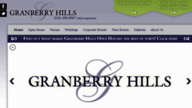 What Granberryhills.com website looked like in 2017 (6 years ago)