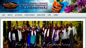 What Grandmotherscouncil.org website looked like in 2017 (6 years ago)