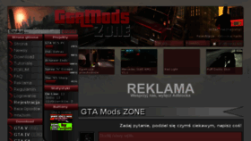 What Gta-mods.pl website looked like in 2017 (6 years ago)