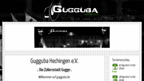 What Gugguba.de website looked like in 2017 (6 years ago)