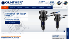 What Guenther-hotrunner.com website looked like in 2017 (6 years ago)