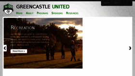 What Greencastlesoccer.com website looked like in 2017 (6 years ago)
