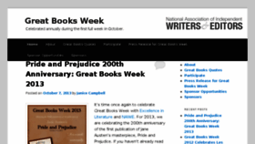 What Greatbooks.naiwe.com website looked like in 2017 (6 years ago)