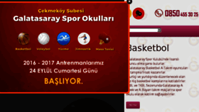 What Galatasaraycekmekoy.com website looked like in 2017 (6 years ago)