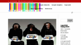 What Googleoptimalizalas.com website looked like in 2017 (6 years ago)