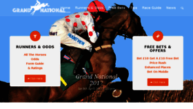 What Grandnational2017.com website looked like in 2017 (6 years ago)