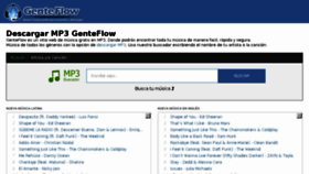 What Genteflowmp3.uno website looked like in 2017 (6 years ago)