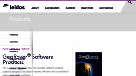 What Georover.com website looked like in 2017 (6 years ago)