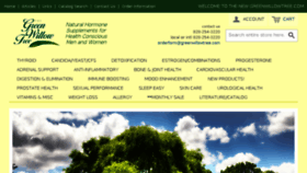 What Greenwillowtree.com website looked like in 2017 (6 years ago)