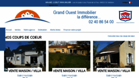 What Grandouestimmobilier.com website looked like in 2017 (6 years ago)