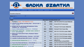 What Gszforum.pl website looked like in 2017 (6 years ago)