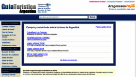 What Guiaturisticaargentina.com website looked like in 2017 (6 years ago)
