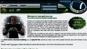 What Grid-iron2.org website looked like in 2017 (6 years ago)