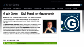What G-wie-gastro.de website looked like in 2017 (6 years ago)