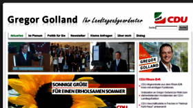 What Gregor-golland.de website looked like in 2017 (8 years ago)