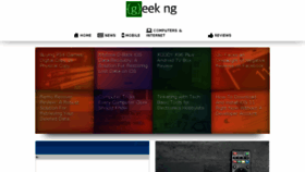 What Geek.ng website looked like in 2017 (6 years ago)
