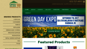 What Greenislanddistributors.com website looked like in 2017 (6 years ago)