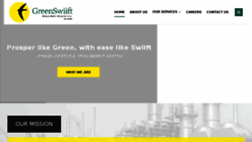 What Greenswiift.com website looked like in 2017 (6 years ago)