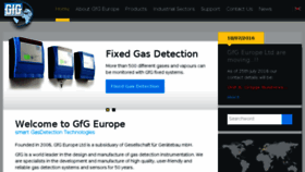 What Gfgeurope.com website looked like in 2017 (6 years ago)