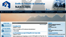 What Greffe-tc-nanterre.fr website looked like in 2017 (6 years ago)