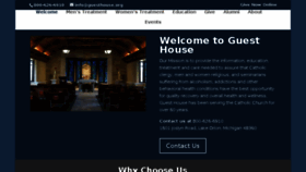 What Guesthouse.org website looked like in 2017 (8 years ago)