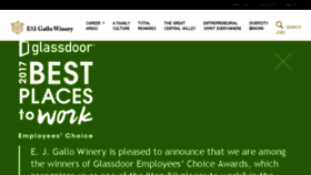 What Gallocareers.com website looked like in 2017 (6 years ago)