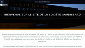 What Gaudissard.fr website looked like in 2017 (6 years ago)