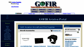 What Gofir.com website looked like in 2017 (6 years ago)