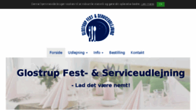 What Glostrup-service.dk website looked like in 2017 (6 years ago)
