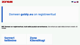 What Gobly.eu website looked like in 2017 (6 years ago)
