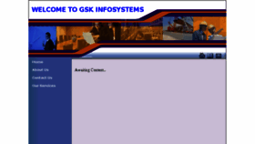What Gskinfosystems.com website looked like in 2017 (6 years ago)