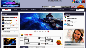 What Gameju.com website looked like in 2017 (6 years ago)