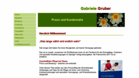What Gabriele-gruber.de website looked like in 2017 (6 years ago)